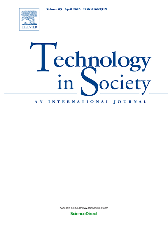 Technology in Society journal cover
